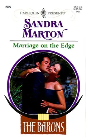 Cover of Marriage on the Edge (The Barons)