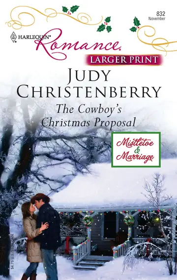 Cover of The Cowboy's Christmas Proposal
