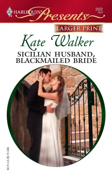 Cover of Sicilian Husband, Blackmailed Bride