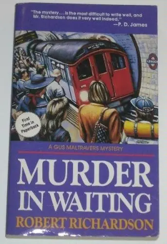 Cover of Murder in Waiting (Gus Maltravers) -- Bargain Book