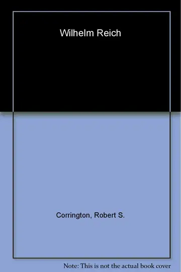 Cover of Wilhelm Reich