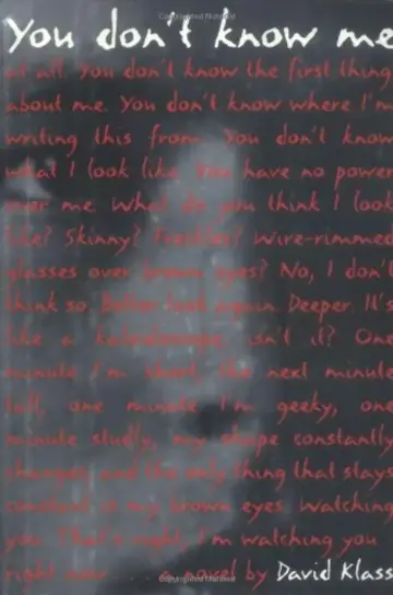 Cover of You Don't Know Me