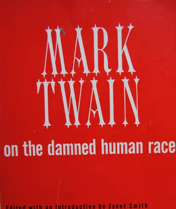 Cover of Mark Twain on the Damned Human Race