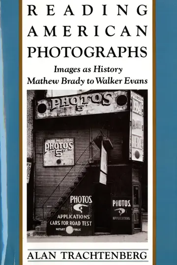 Cover of Reading American Photographs