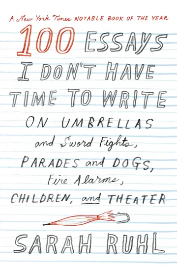 Cover of 100 Essays I Don't Have Time to Write