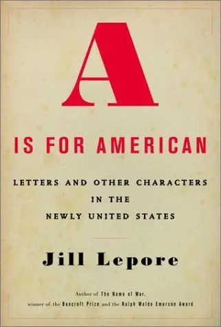 Cover of A Is for American