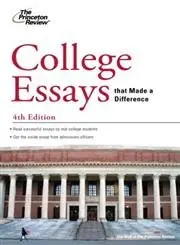 Cover of College Essays that Made a Difference, 4th Edition