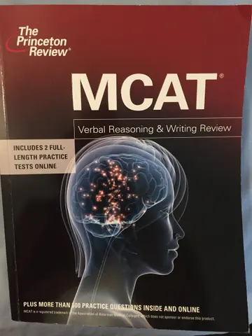 Cover of MCAT Verbal Reasoning & Writing Review