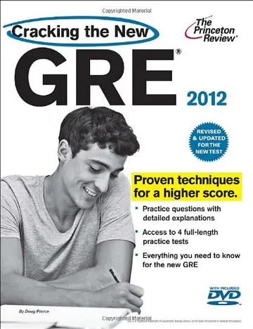 Cover of Cracking the New GRE, 2012 (With DVD)