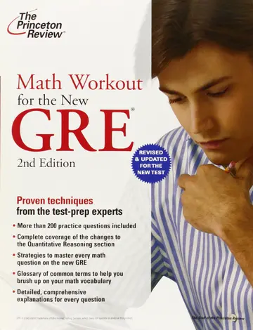 Cover of Math Workout for the New GRE, 2nd Edition