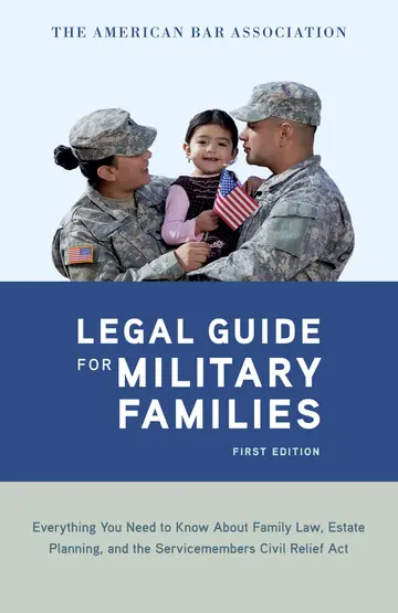 Cover of The American Bar Association Legal Guide for Military Families