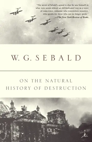 Cover of On the Natural History of Destruction