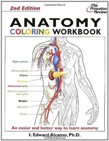 Cover of Anatomy Coloring Workbook, Second Edition