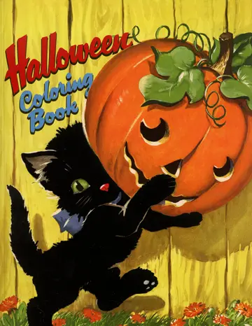 Cover of Halloween Coloring Book