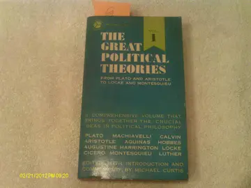 Cover of The Great Political Theories V.1