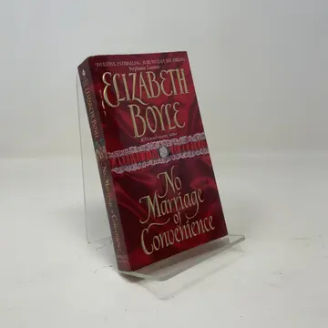 Cover of No Marriage of Convenience