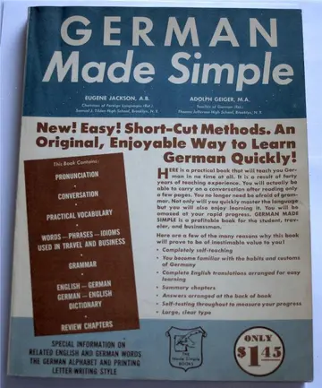 Cover of German Made Simple