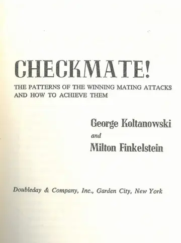 Cover of Checkmate!