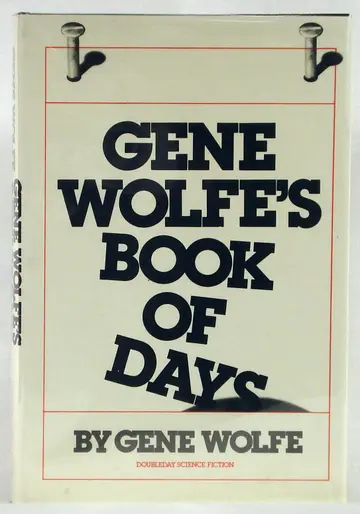 Cover of Gene Wolfe's Book of Days