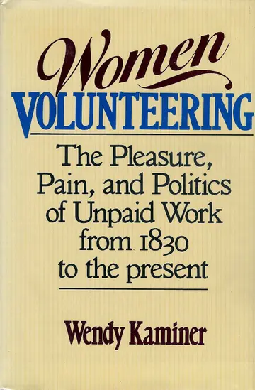 Cover of Women volunteering