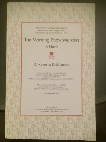 Cover of The Morning Show Murders