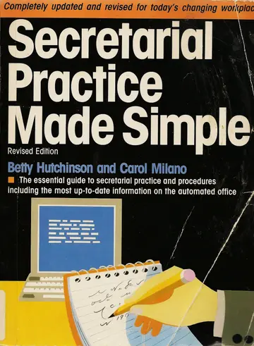 Cover of Secretarial Practice Made Simple- Revis