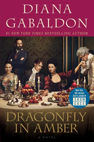 Cover of Dragonfly in Amber, TV tie-in