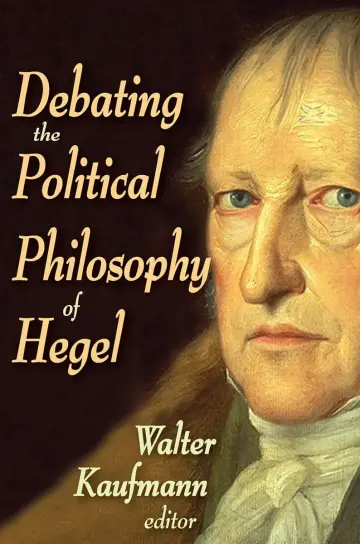 Cover of Debating the Political Philosophy of Hegel