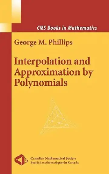 Cover of Interpolation and Approximation by Polynomials