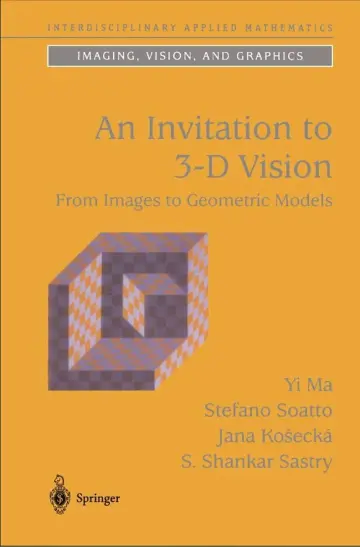 Cover of An Invitation to 3-D Vision