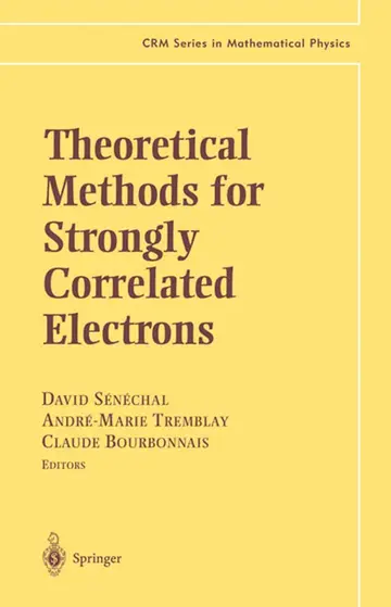 Cover of Theoretical Methods for Strongly Correlated Electrons