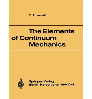 Cover of The Elements of Continuum Mechanics