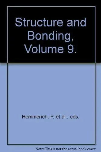 Cover of Structure and Bonding, Volume 9