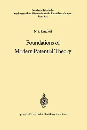 Cover of Foundations of Modern Potential Theory