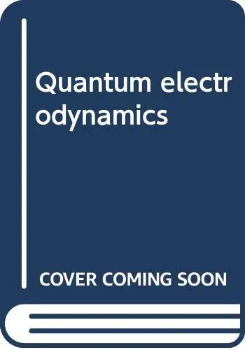 Cover of Quantum electrodynamics