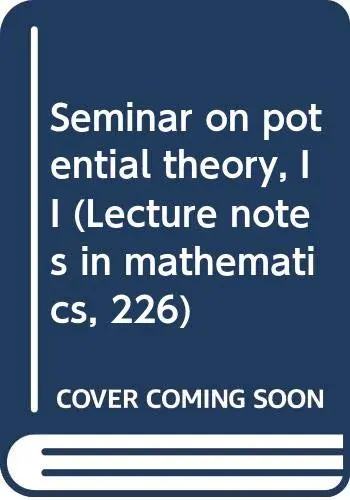 Cover of Seminar on potential theory, II