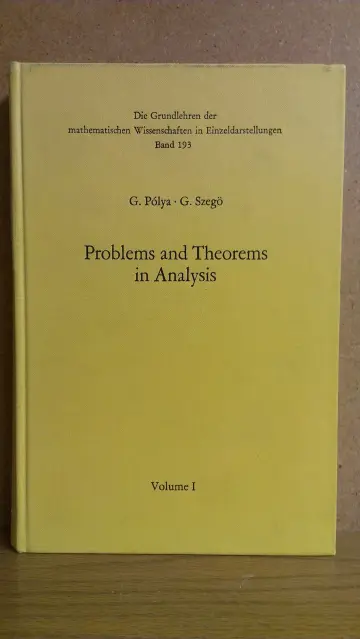 Cover of Problems and Theorems in Analysis