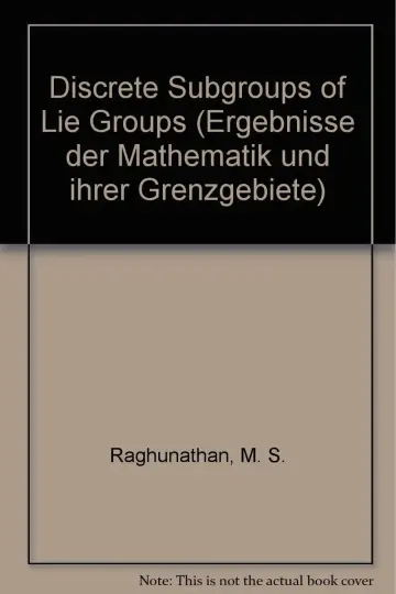 Cover of Discrete Subgroups of Lie Groups