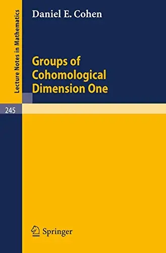 Cover of Groups of cohomological dimension one