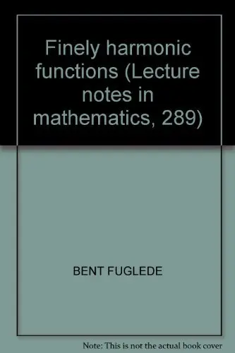Cover of Finely Harmonic Functions