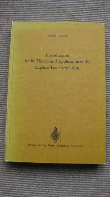 Cover of Introduction to the Theory and Application of the Laplace Transformation