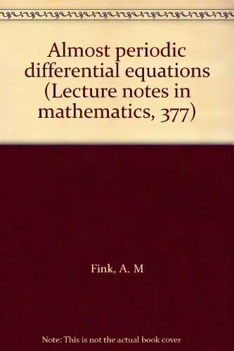 Cover of Almost periodic differential equations