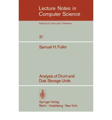 Cover of Analysis of Drum and Disk Storage Units