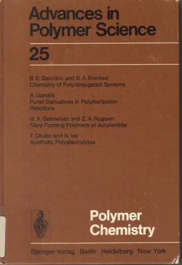 Cover of Polymer Chemistry