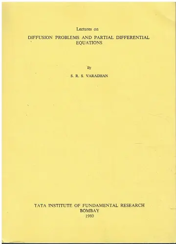 Cover of Lectures on Diffusion Problems and Partial Differential Equations