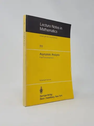 Cover of Asymptotic analysis from theory to application