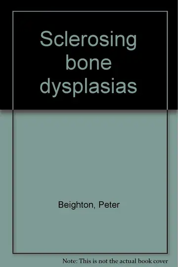 Cover of Sclerosing bone dysplasias