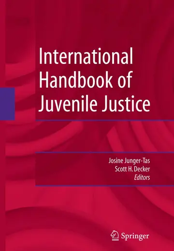 Cover of International Handbook of Juvenile Justice