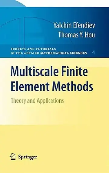 Cover of Multiscale Finite Element Methods