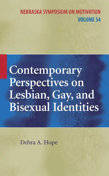 Cover of Contemporary Perspectives on Lesbian, Gay, and Bisexual Identities